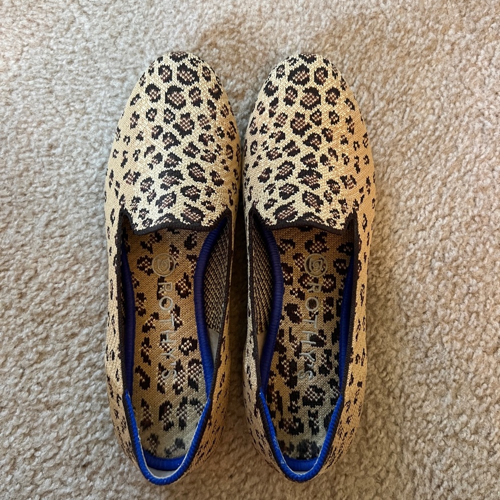 Rothy’s Cheetah Print Loafers